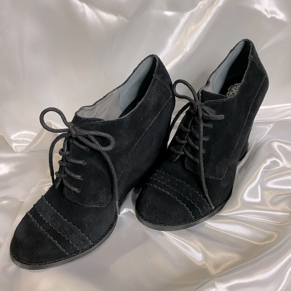 Suede Heels